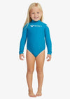 Roxy - Long Sleeve Onesie Heater TW (Crystal Teal) - Westside Surf + Street