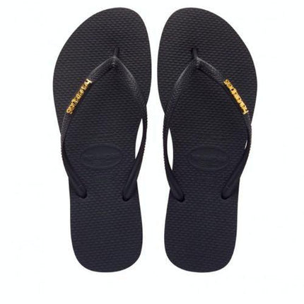 Havaianas - Slim Logo Metallic Jandals - Westside Surf + Street