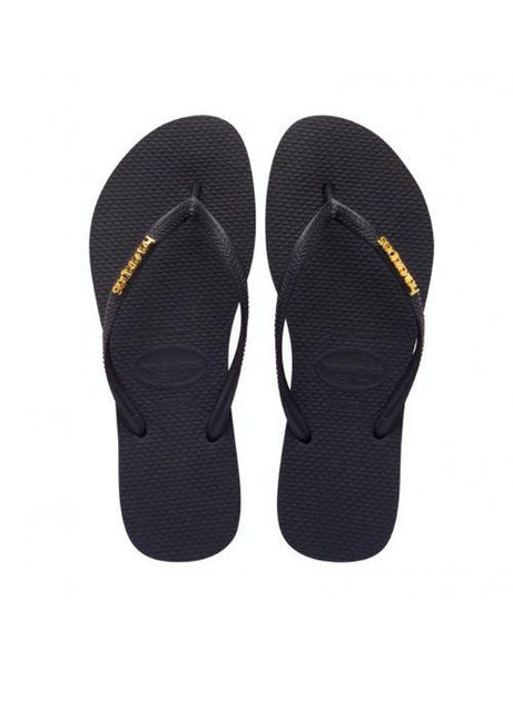 Havaianas - Slim Logo Metallic Jandals - Westside Surf + Street