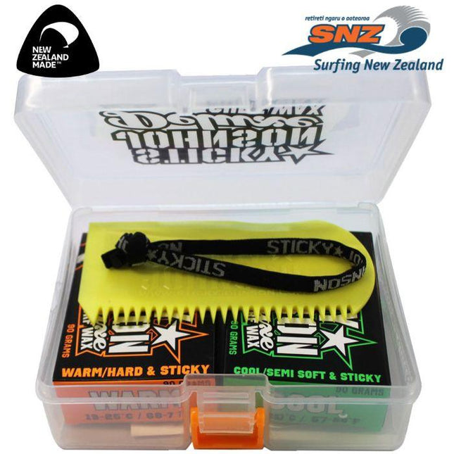 Sticky Johnson - Gift Pack (Cool/Warm + Comb) - Westside Surf + Street