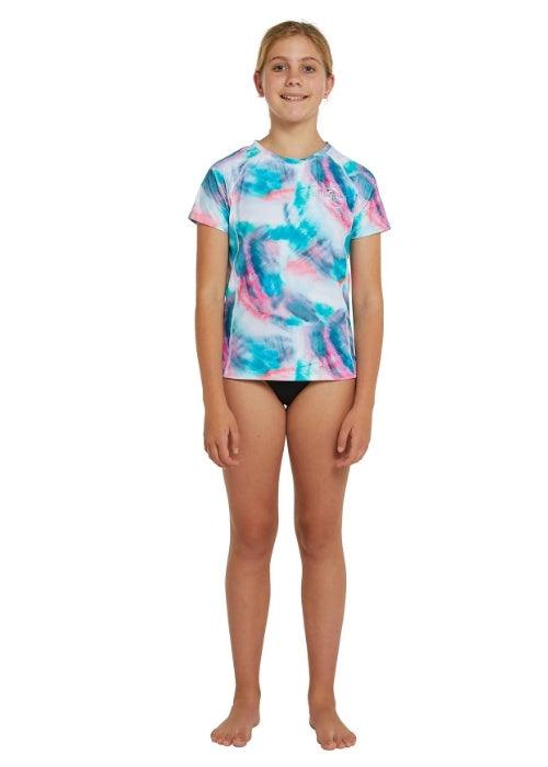 O'Neill - Girl's Bahia UV Short Sleeve Rash Tee - Westside Surf + Street