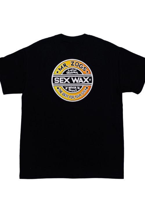 Sexwax - Fade Tee (Black) - Westside Surf + Street