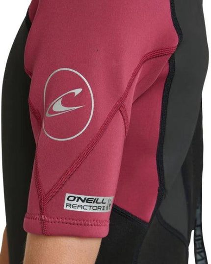 O'Neill - Boys Reactor 2 Back Zip Short Sleeve Spring 2mm - Westside Surf + Street