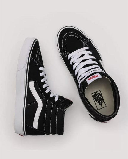 Vans - Sk8-Hi (Black/Black/White) - Westside Surf + Street