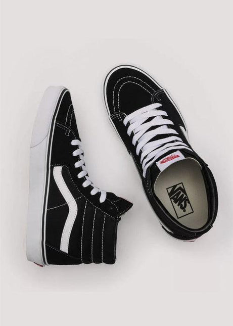 Vans - Sk8-Hi (Black/Black/White) - Westside Surf + Street