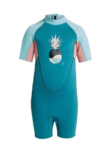 Oneill - Girls Toddler Reactor Back Zip Short Sleee Spring 2mm - Westside Surf + Street