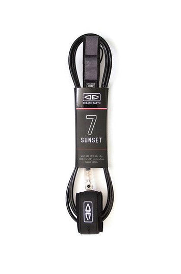 Ocean & Earth - Sunset 7'0" Moulded Leash - Westside Surf + Street