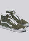 Vans - SK8-Hi (Rain Camo Green/Multi) - Westside Surf + Street