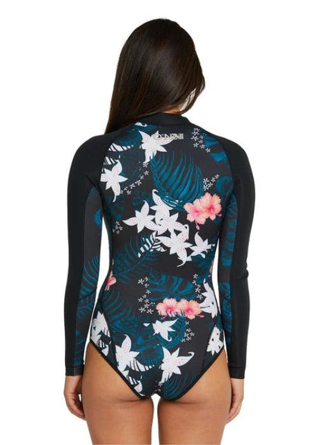 O'Neill - Bahia Front Zip Long Sleeve Cheeky Spring 2mm - Westside Surf + Street