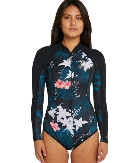 O'Neill - Bahia Front Zip Long Sleeve Cheeky Spring 2mm - Westside Surf + Street