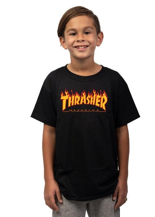 Thrasher - Flame Tee (Youth) - Westside Surf + Street